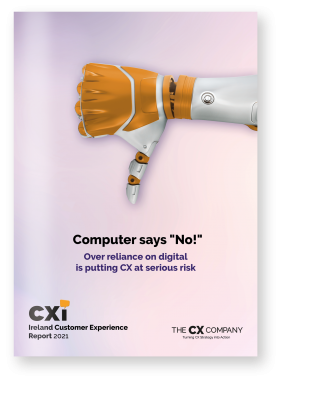 CXi Report 2021 Cover CXi Report 2021
